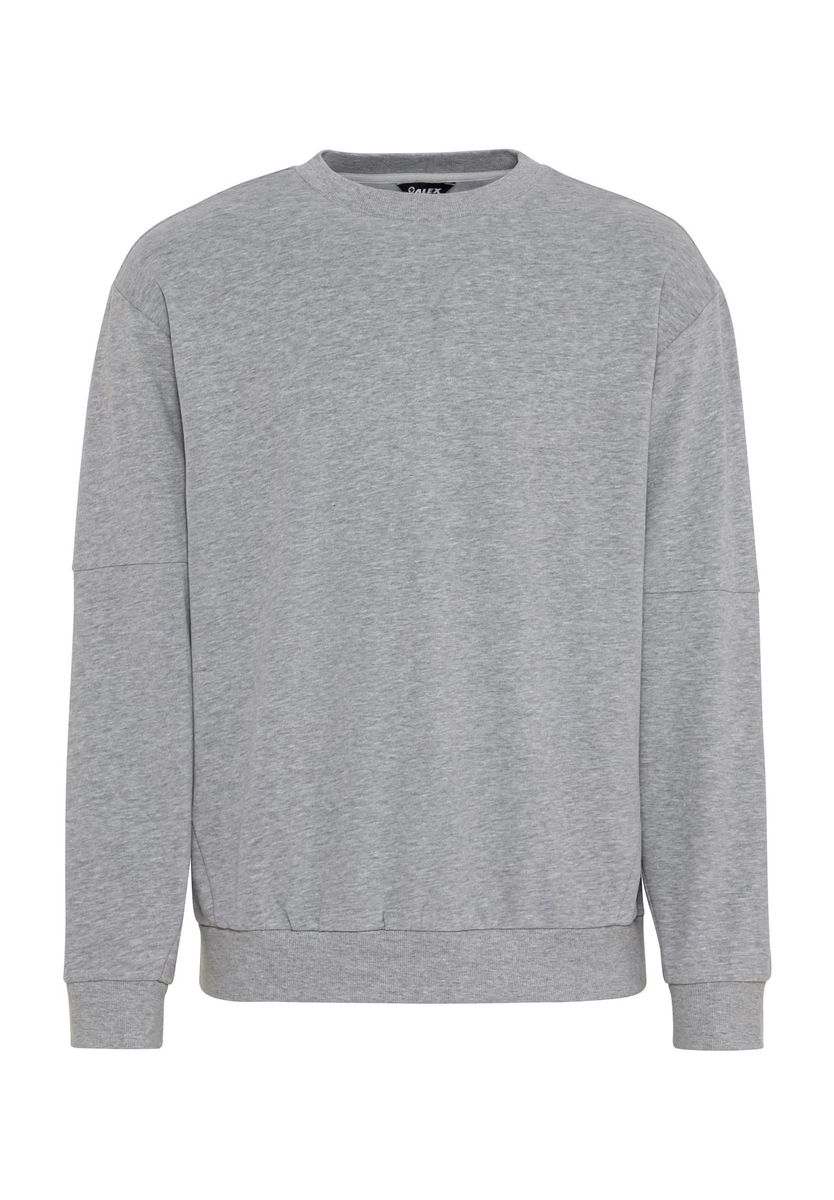 Sweatshirt mit Rundhalsausschnitt und lockerer Passform