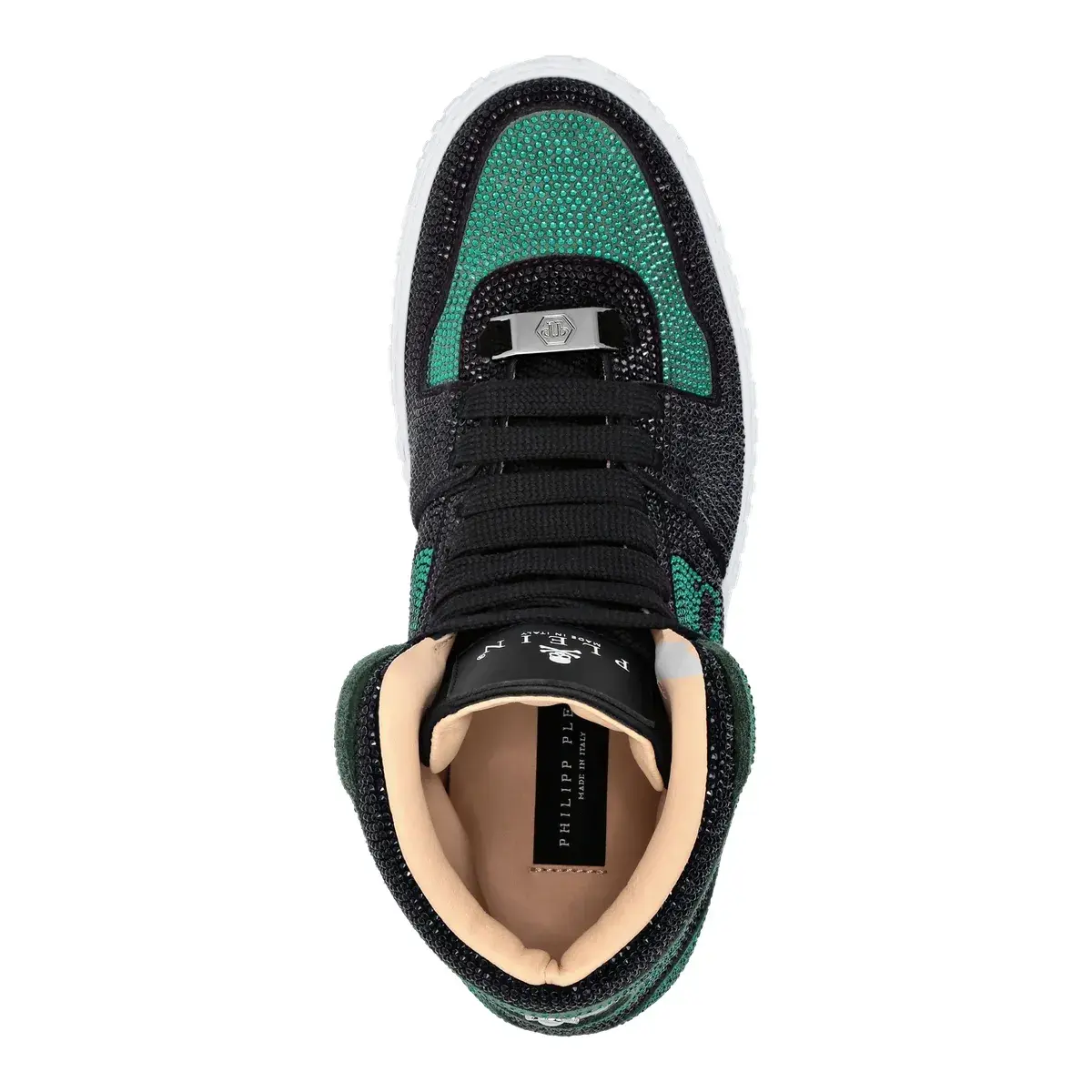 Besetzter High-Top-Fashion-Sneaker