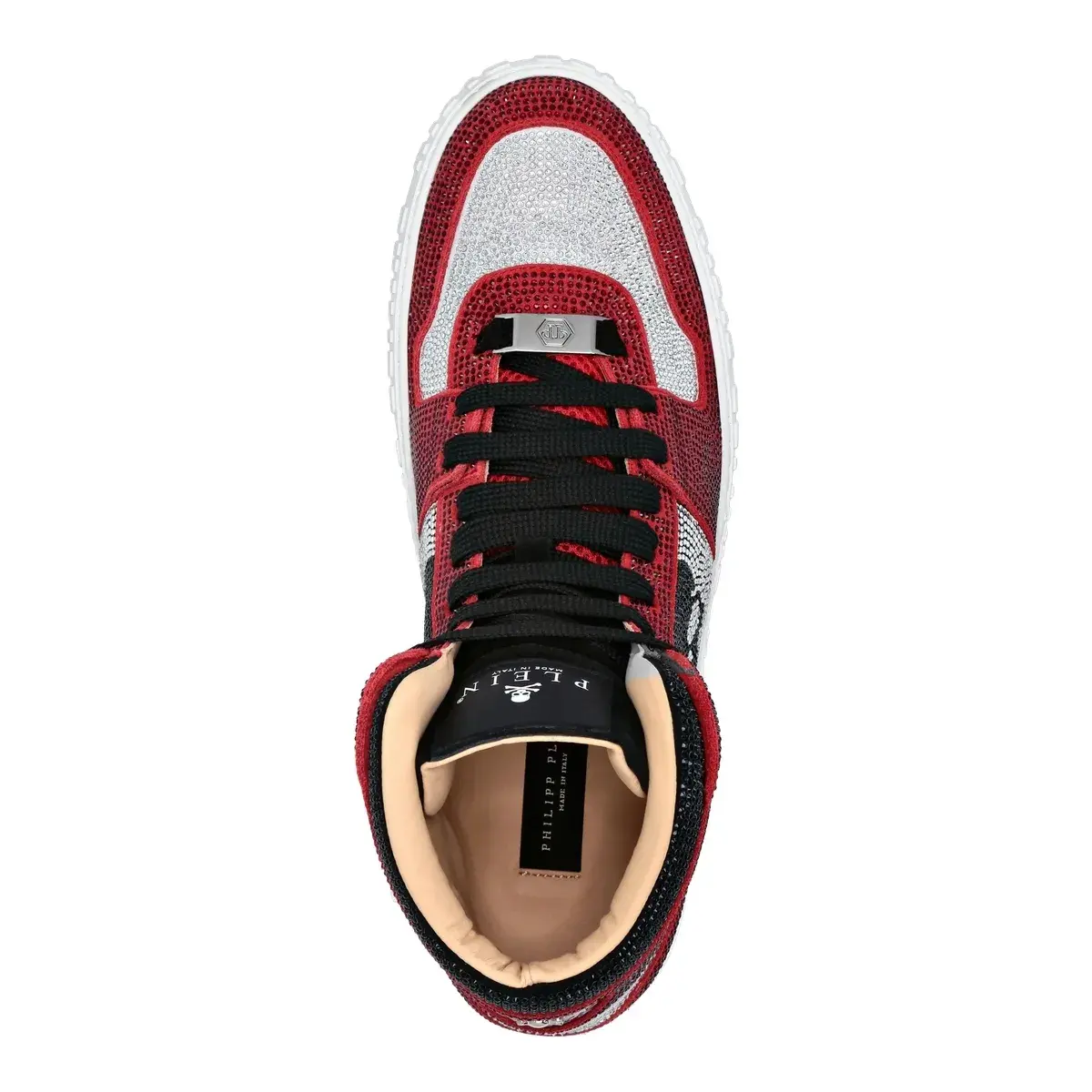 Verzierter High-Top Mode Sneaker