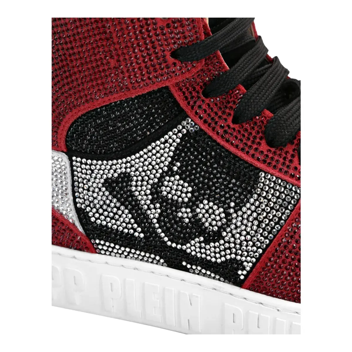 Verzierter High-Top Mode Sneaker
