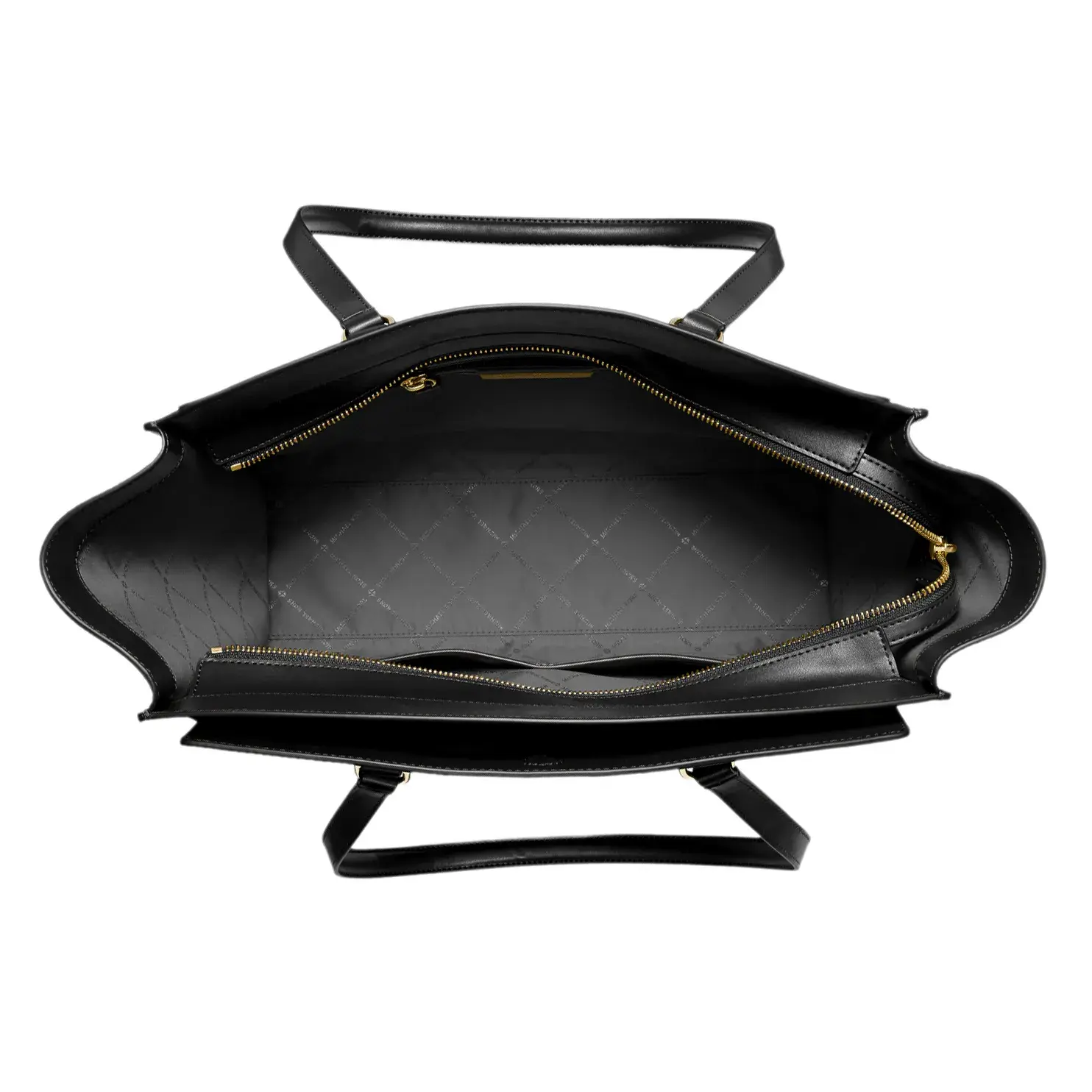 Elegante strukturierte Leder-Tragetasche