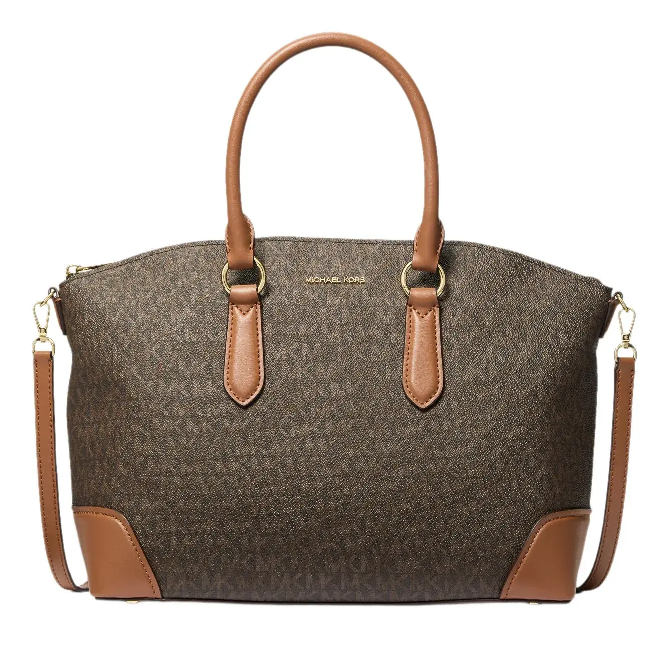 Satchel mit charakteristischem Druck
