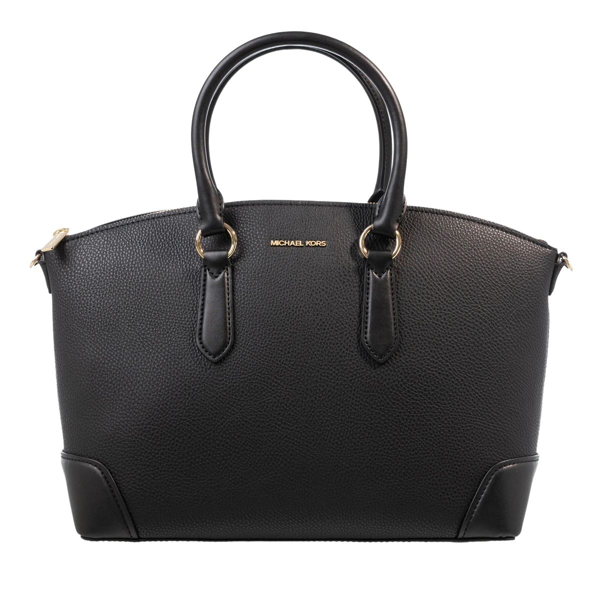 Strukturierte Dome Satchel Handtasche
