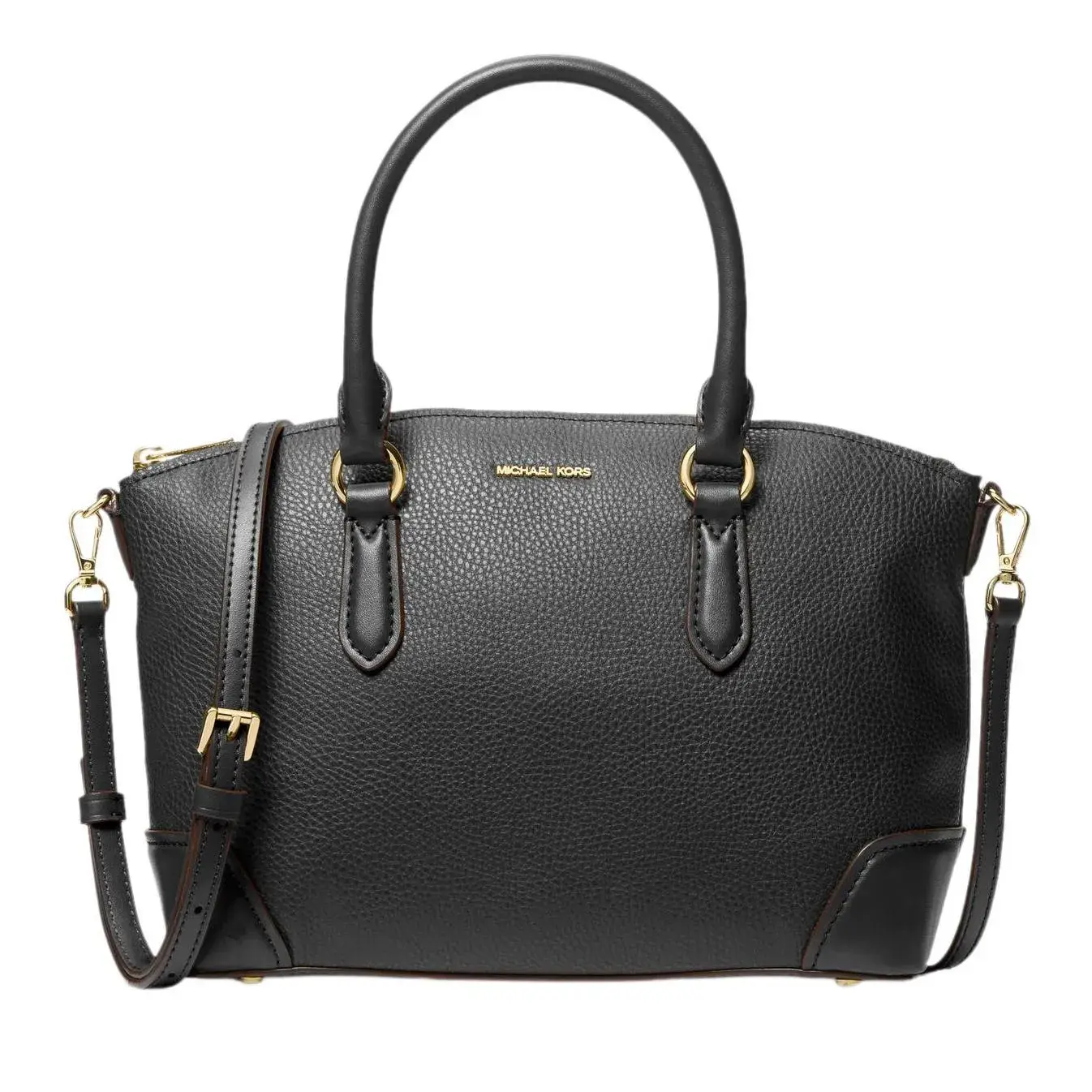 Elegante Leder-Satchel Handtasche