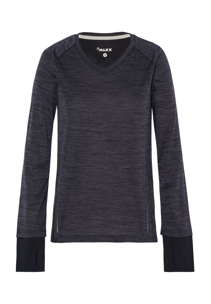 Damen Laufshirt mit langen Ärmeln