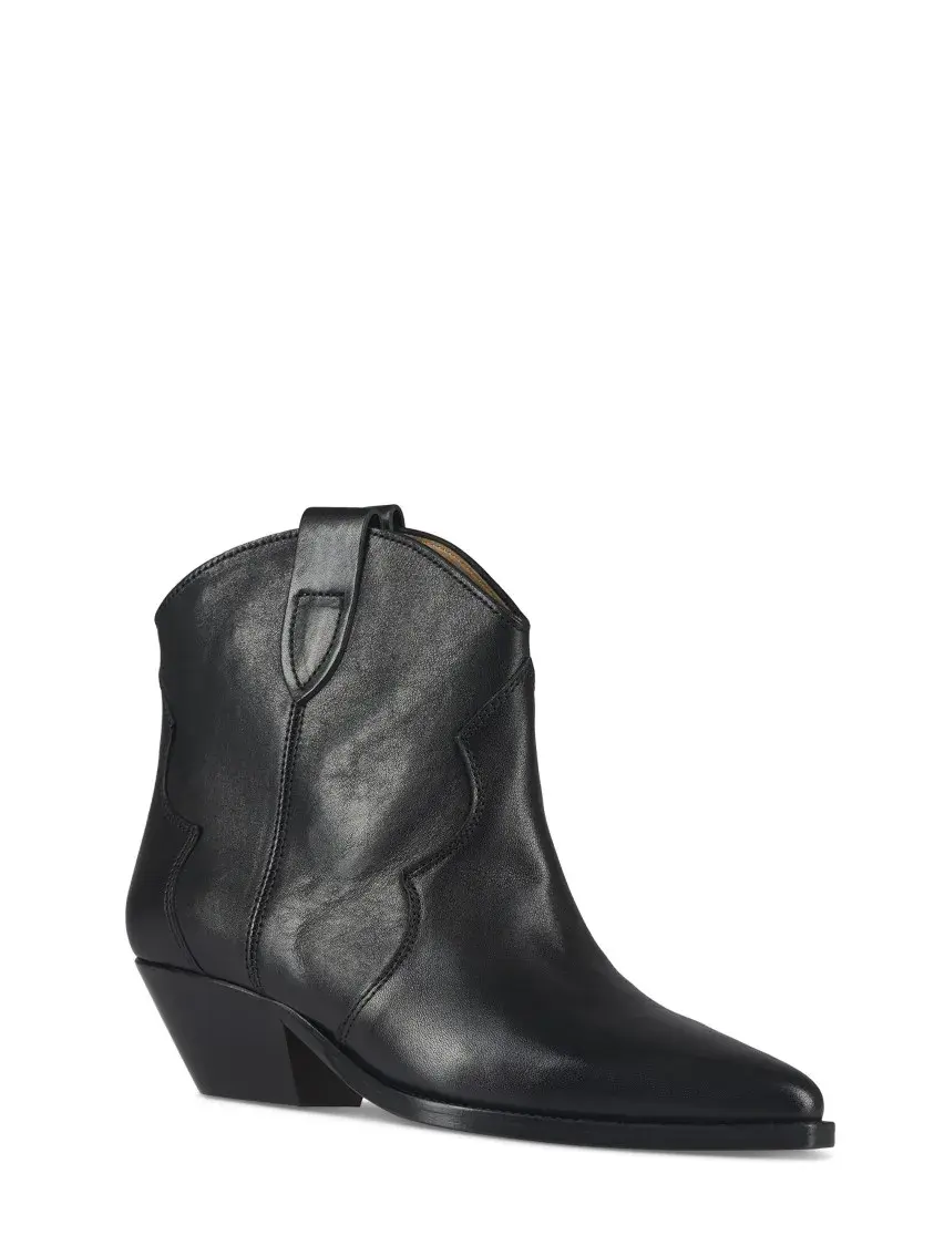 Western-Stiefeletten mit spitzer Zehenpartie