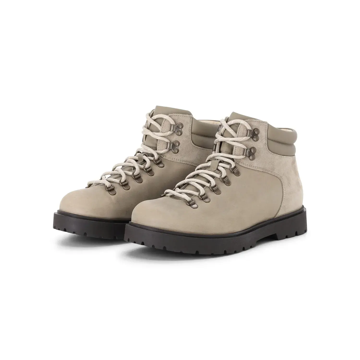 Klassische Wanderstiefel aus Wildleder