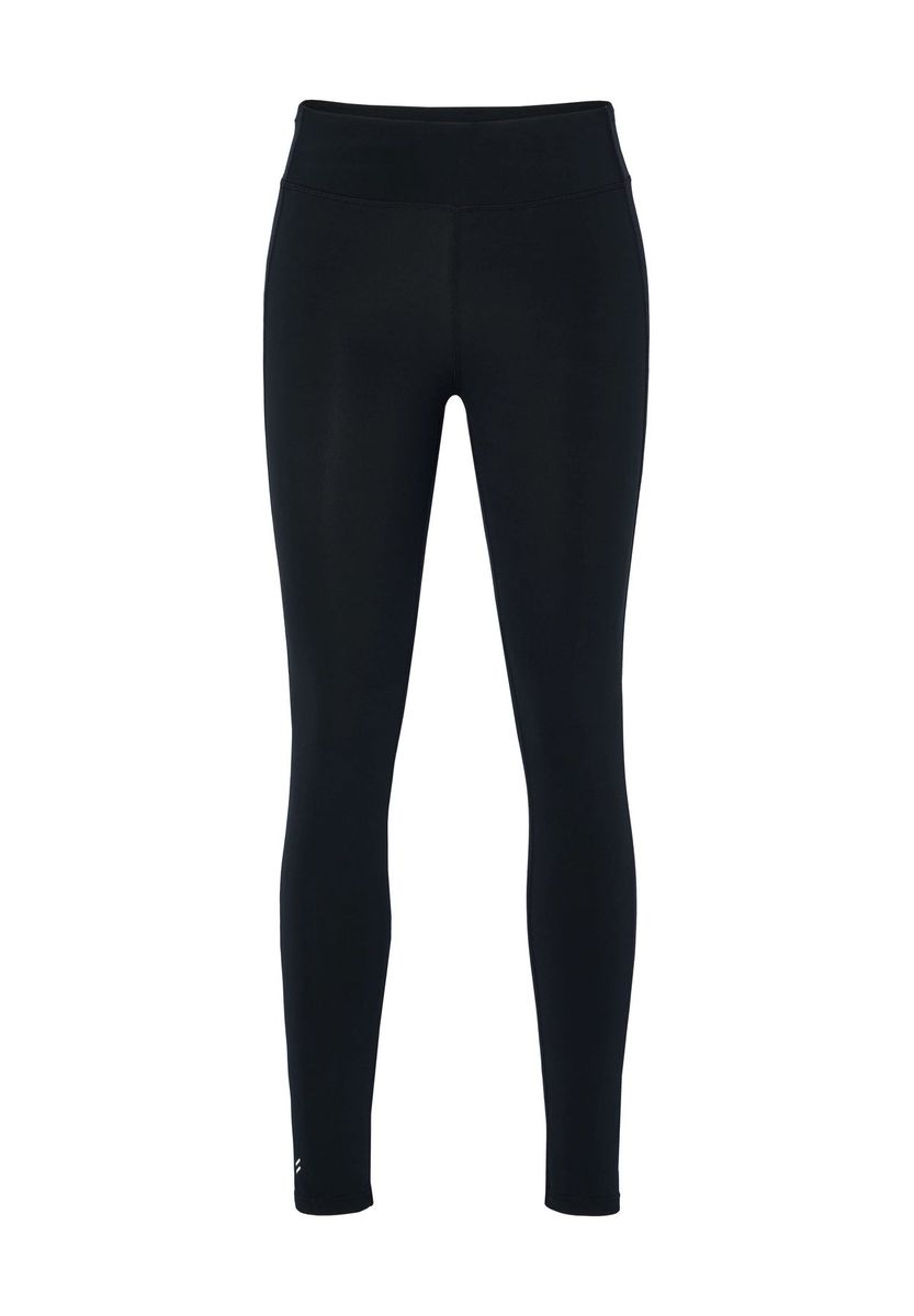 Sportliche schwarze Lauftights