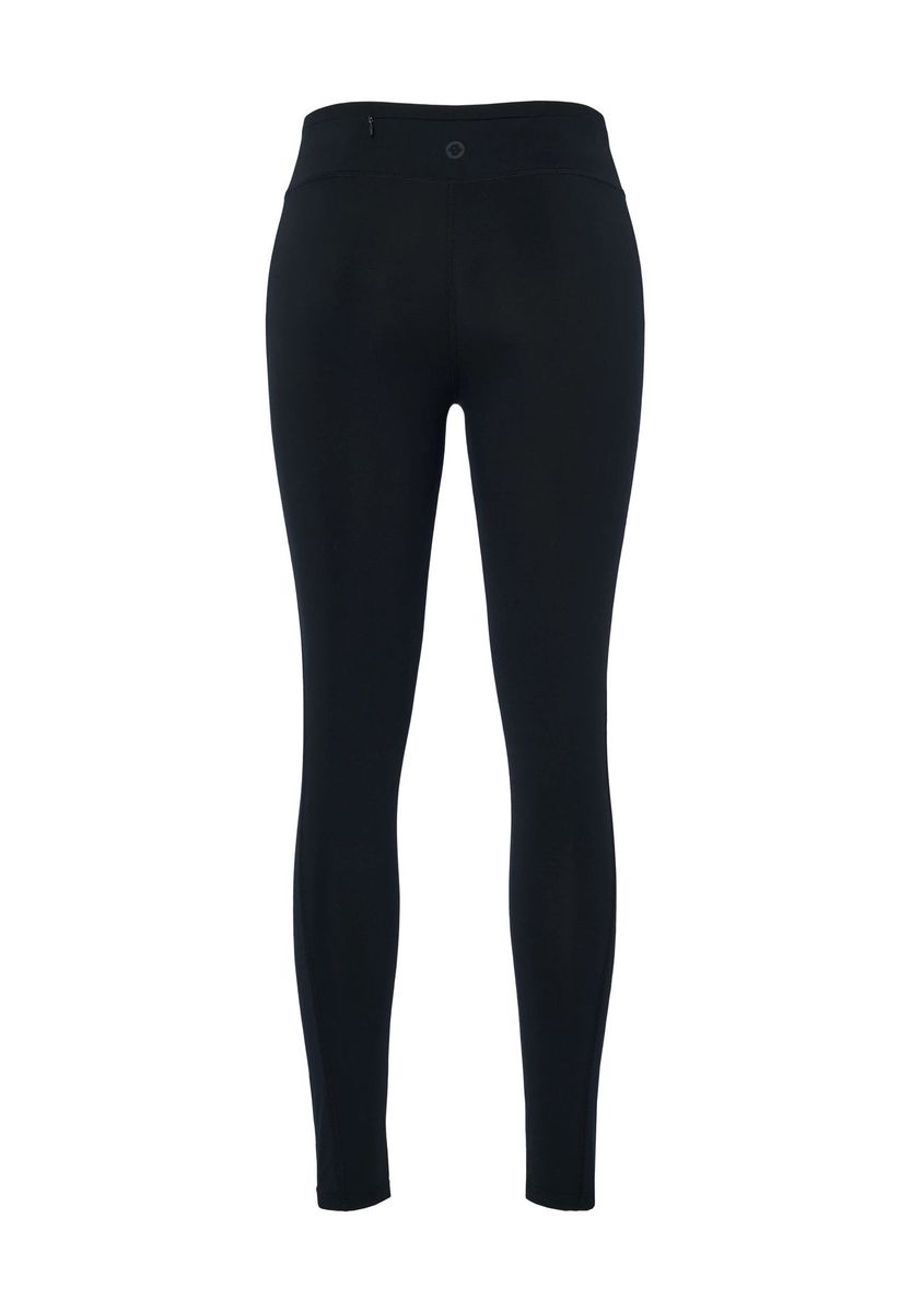 Sportliche schwarze Lauftights