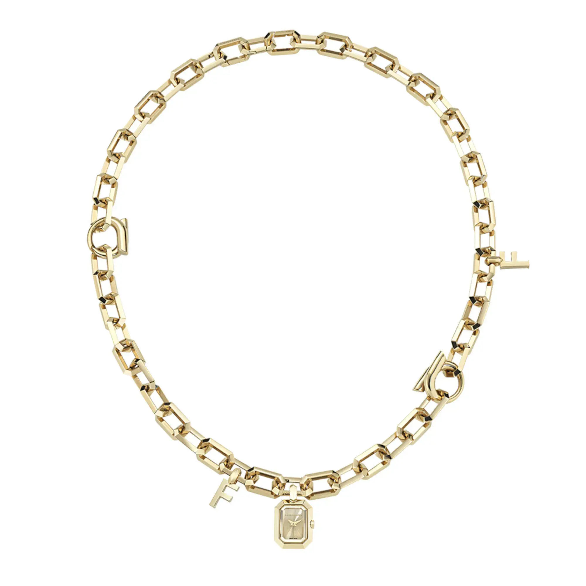Ferragamo Charm Halskettenuhr