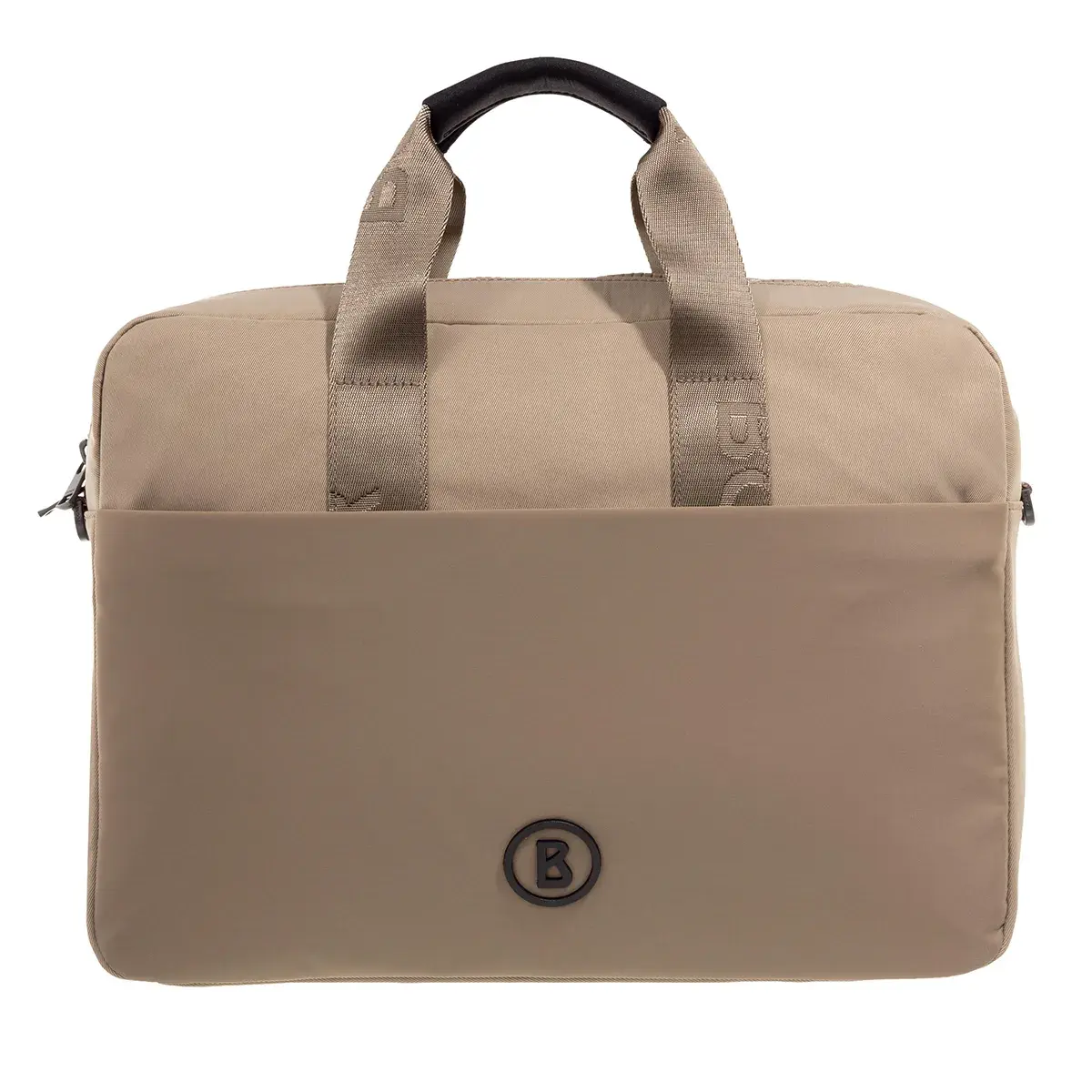Minimalistische Laptoptasche mit Logo-Detail