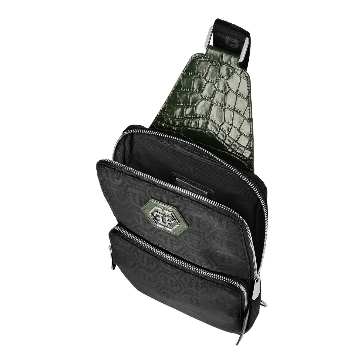 Monogrammierte Crossbody Sling Bag
