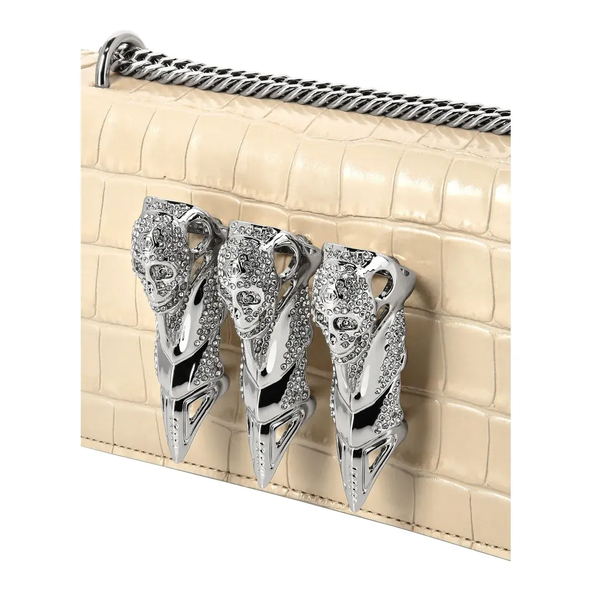 Clutch mit Krallen-Verzierung