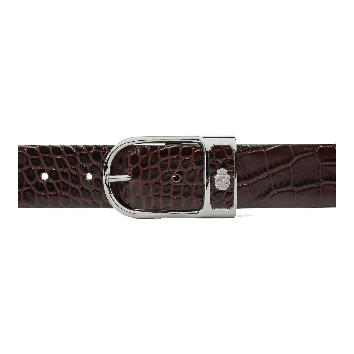 Gürtel aus Krokodilgeprägtem Leder