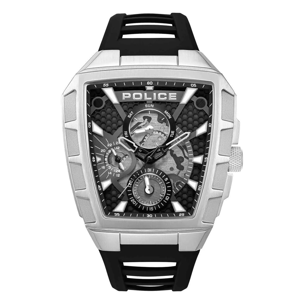 Herren Multifunktions Zifferblatt Armbanduhr