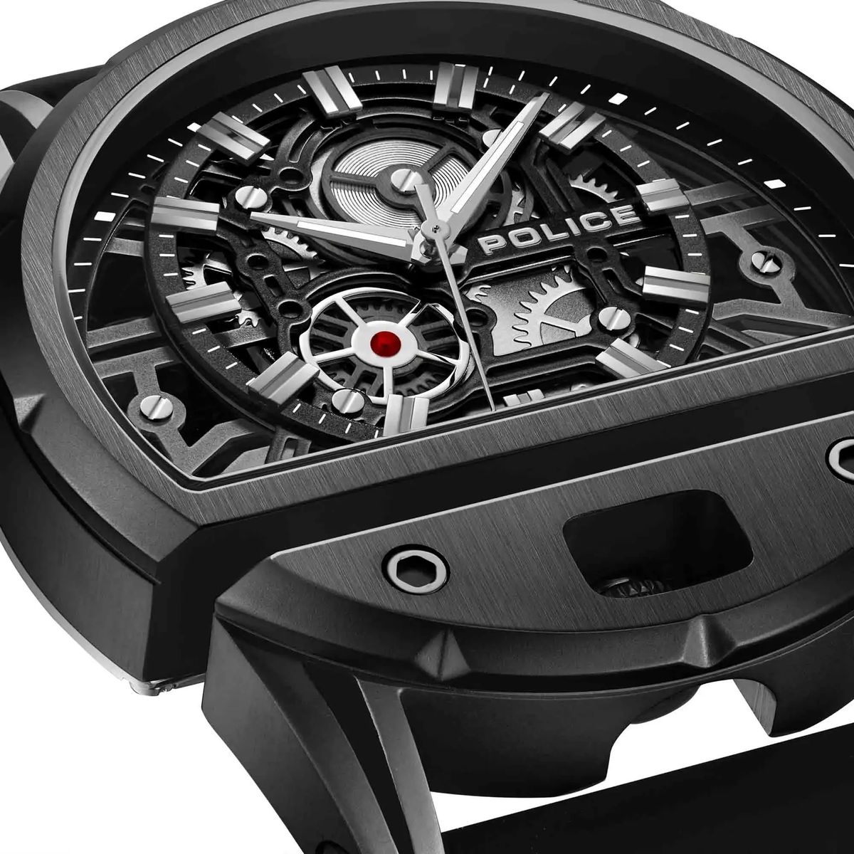 Daintreee 2.0 Moderne Skelett-Zifferblatt-Uhr