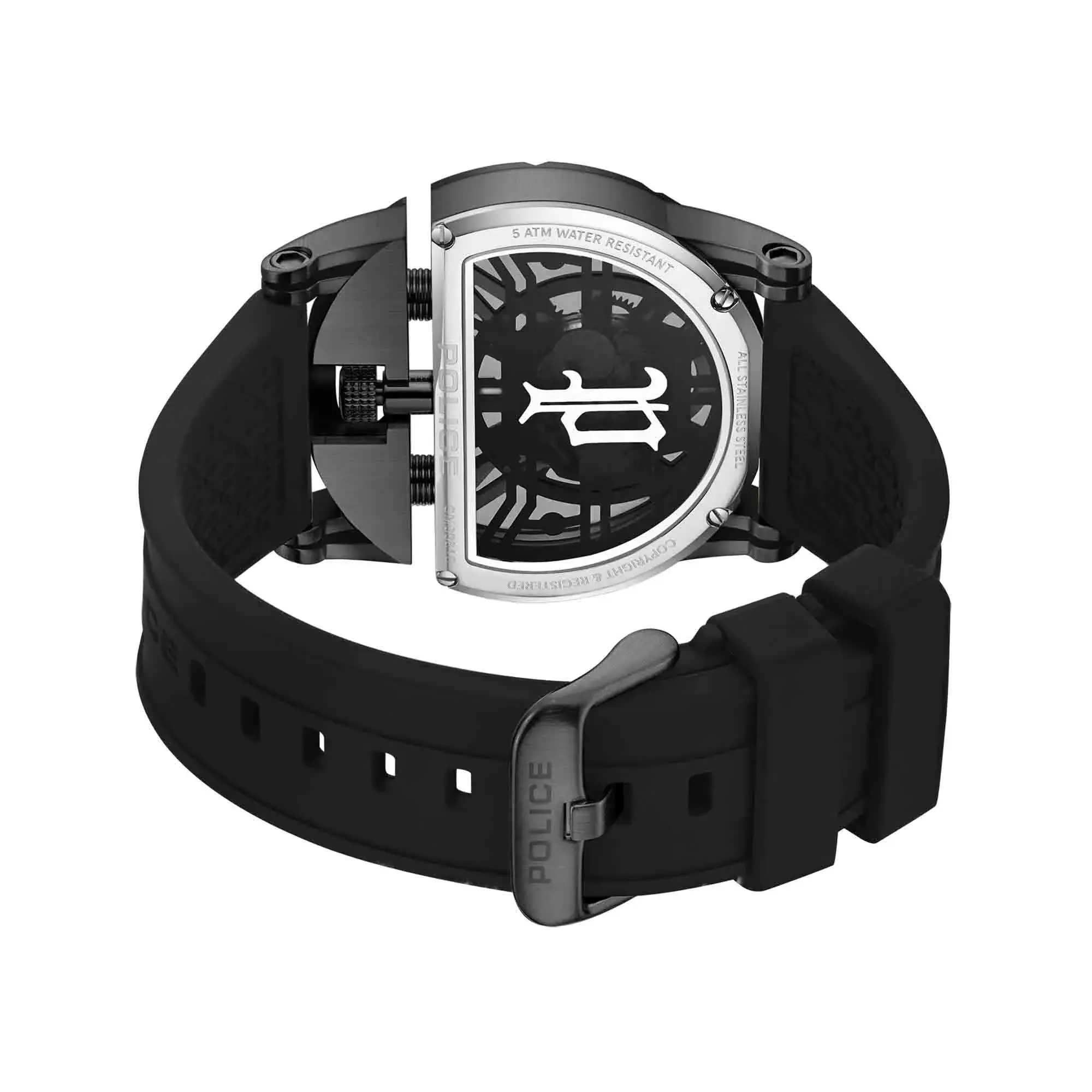 Daintreee 2.0 Moderne Skelett-Zifferblatt-Uhr