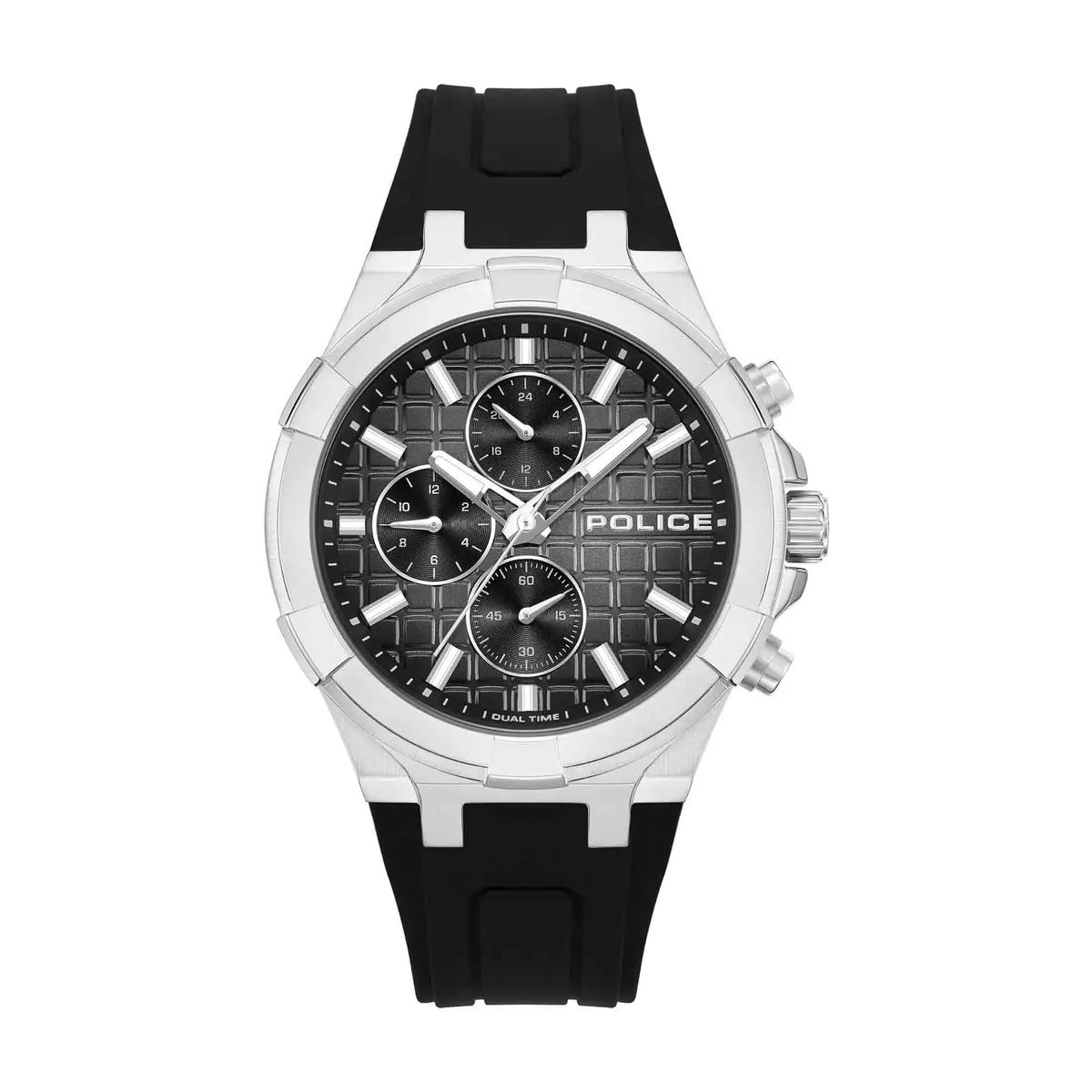 Chronographen-Uhr mit Dualzeit-Funktion