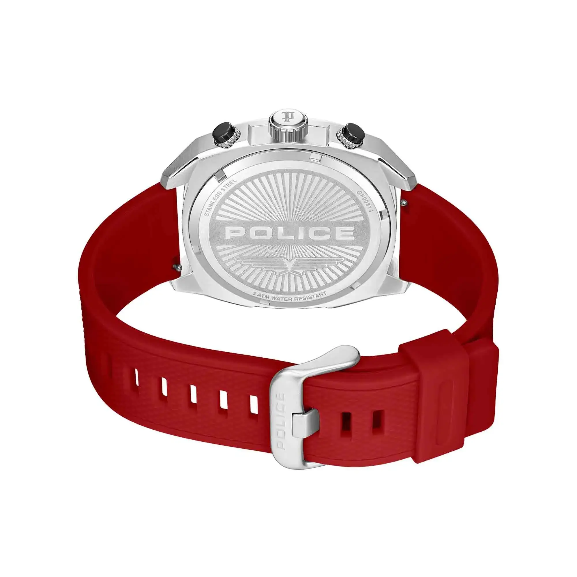Moderne Multifunktionsuhr mit Wechselarmbändern