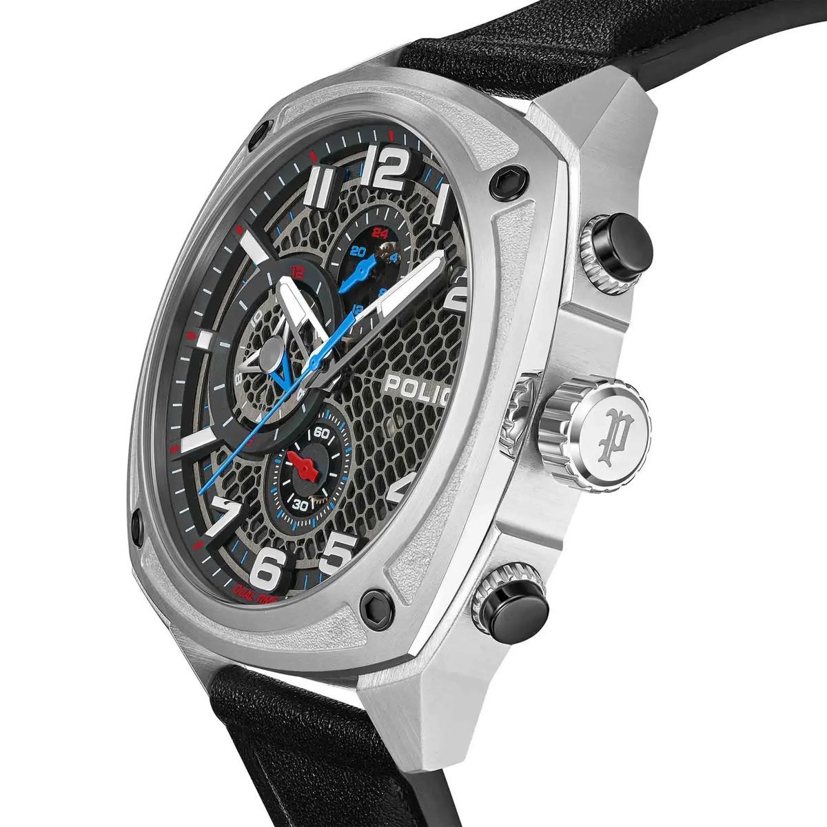 Moderne Multifunktionsuhr mit Wechselarmbändern