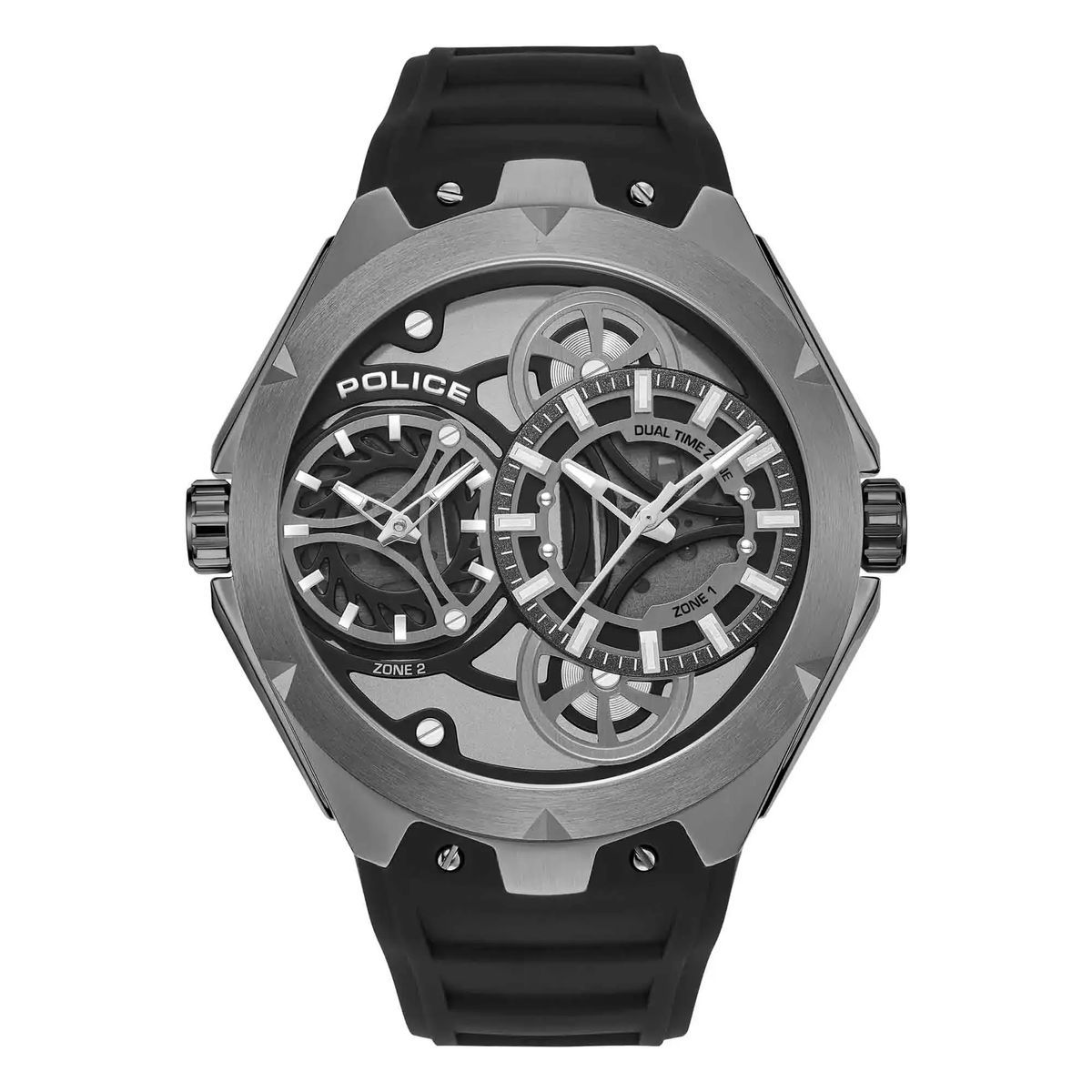 Police Scepter Dual Time Uhr