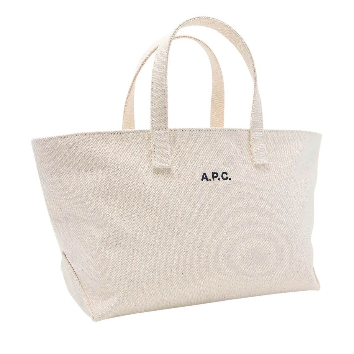 Einfache Canvas-Tragetasche mit Logo