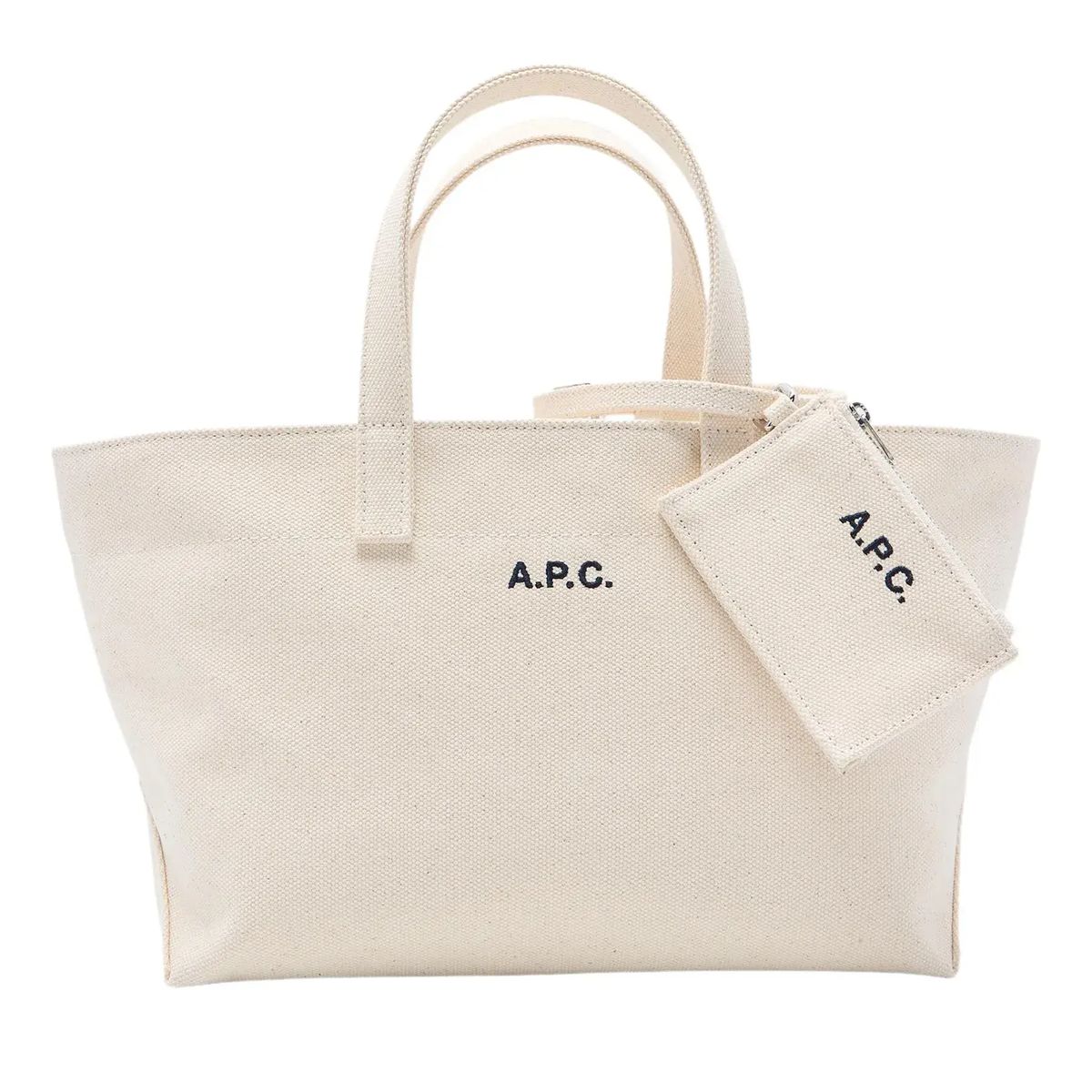 Einfache Canvas-Tragetasche mit Logo