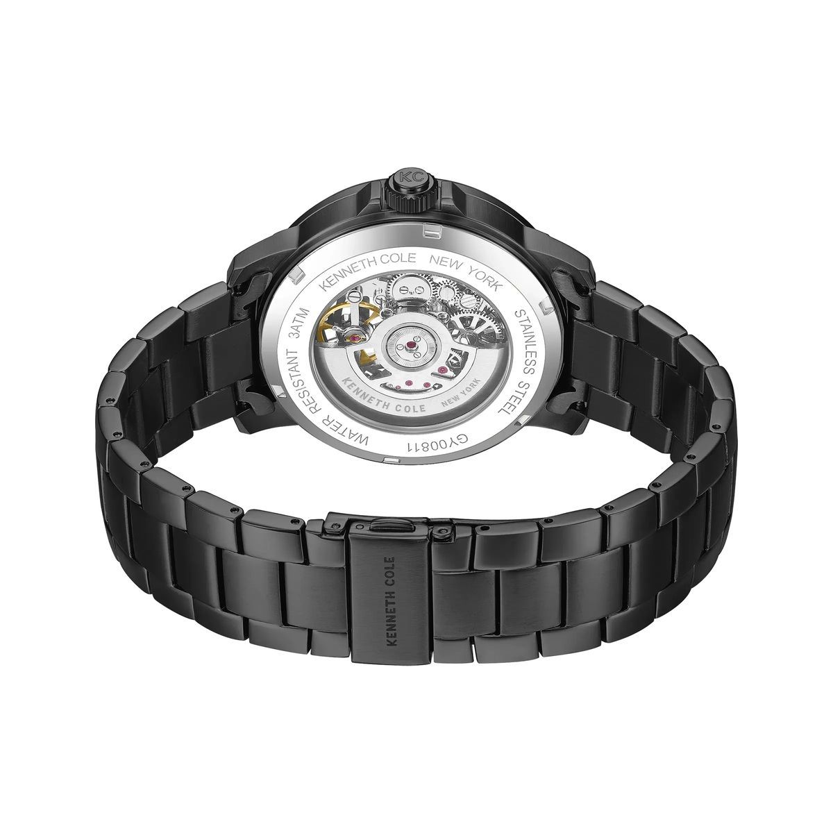 Automatische Skelett-Zifferblatt-Uhr
