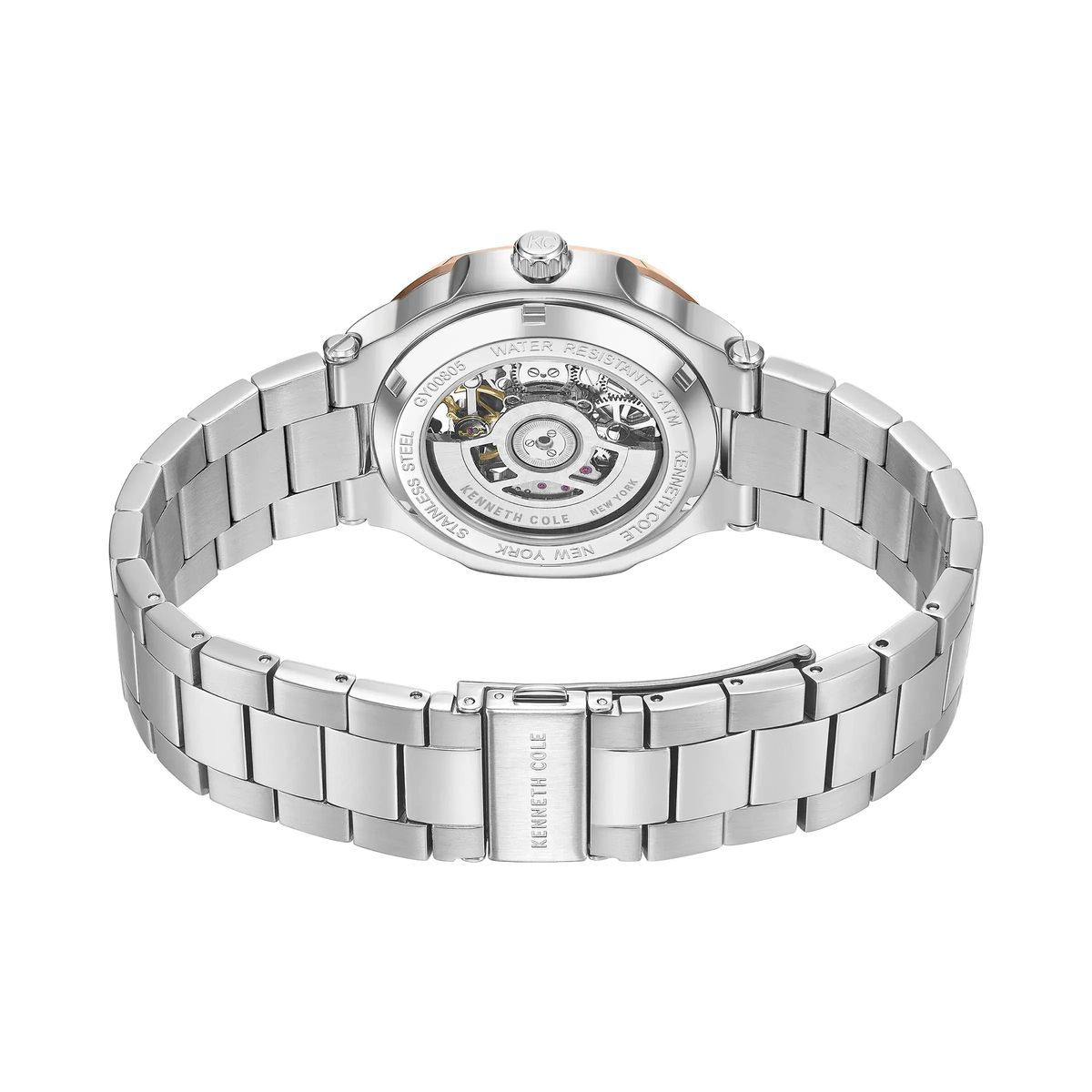 Automatische Skelett-Zifferblatt Armbanduhr