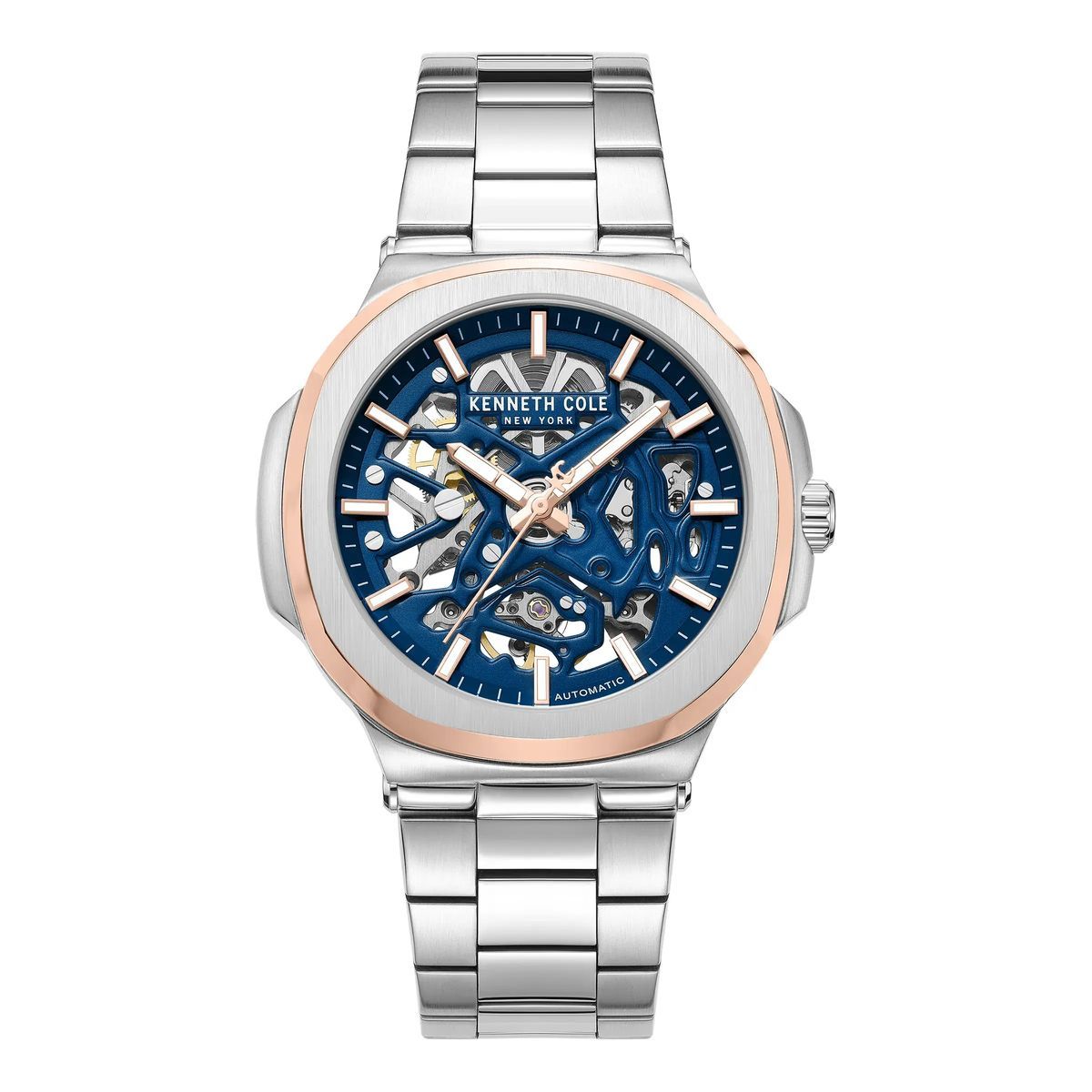Automatische Skelett-Zifferblatt Armbanduhr