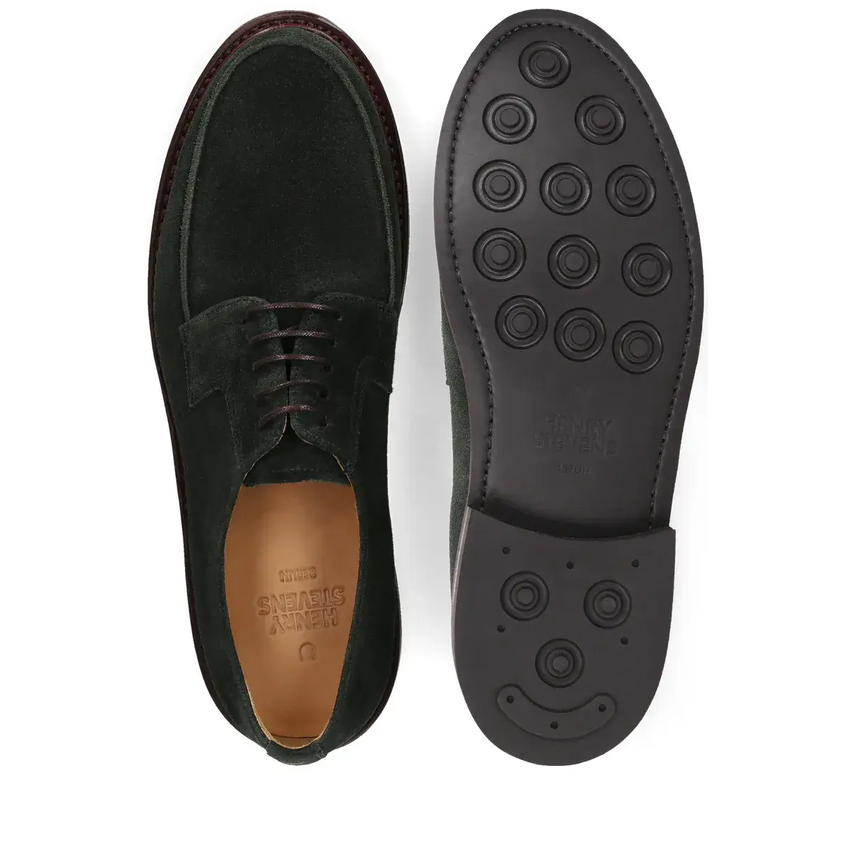 Norweger Derby Schuhe aus Wildleder