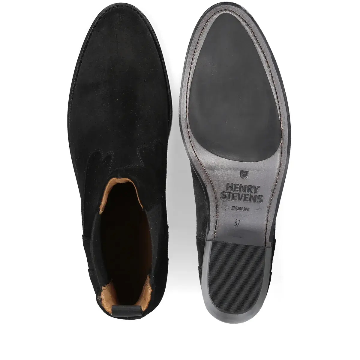 Western Chelsea Boots mit Blockabsatz