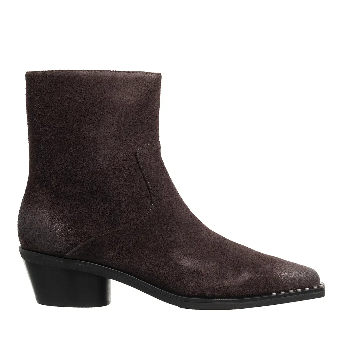 Wildleder Western Stiefeletten mit Absatz