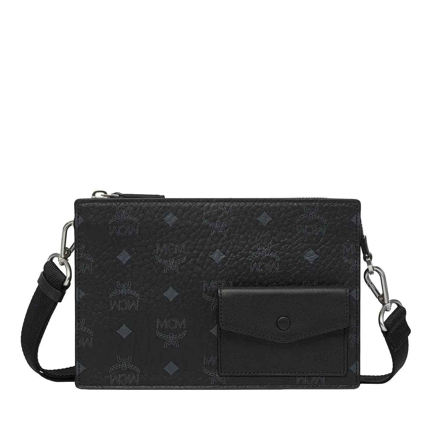 Crossbody Bag mit Logo-Print und Tasche