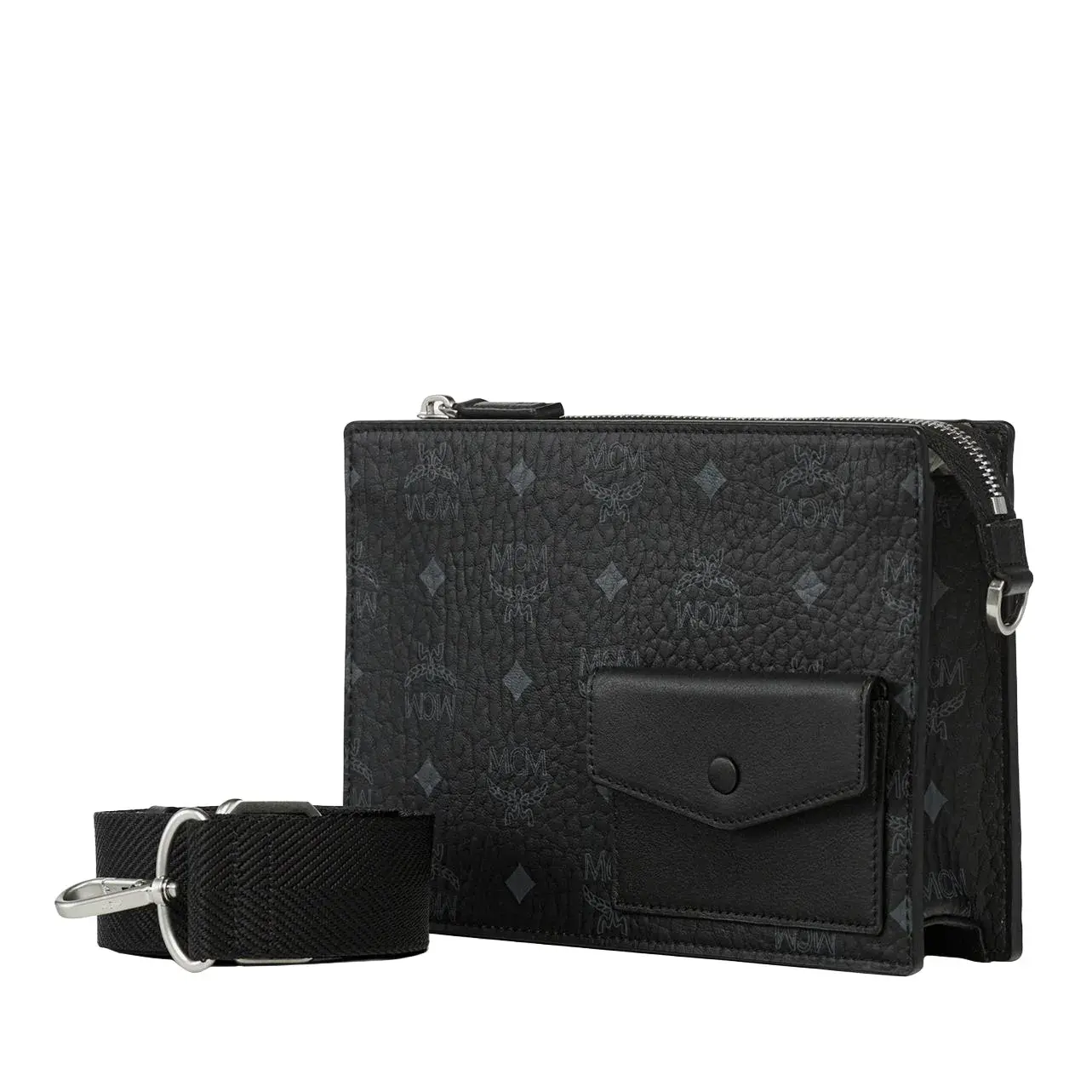 Crossbody Bag mit Logo-Print und Tasche