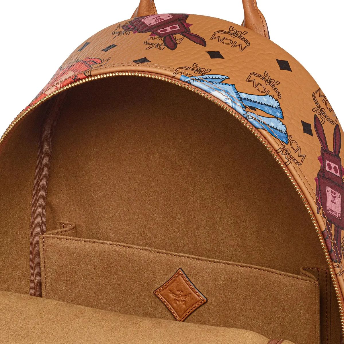 Rucksack mit Novelty-Print und Grafikdetails