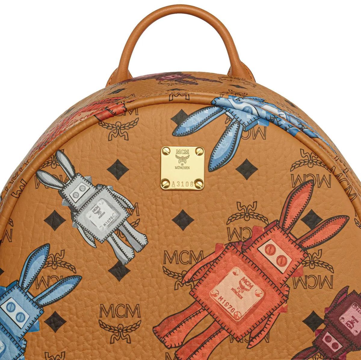 Rucksack mit Novelty-Print und Grafikdetails