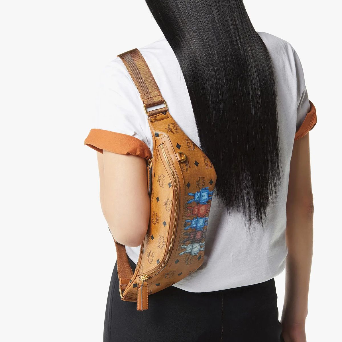 MCM Fursten Gürteltasche Medium