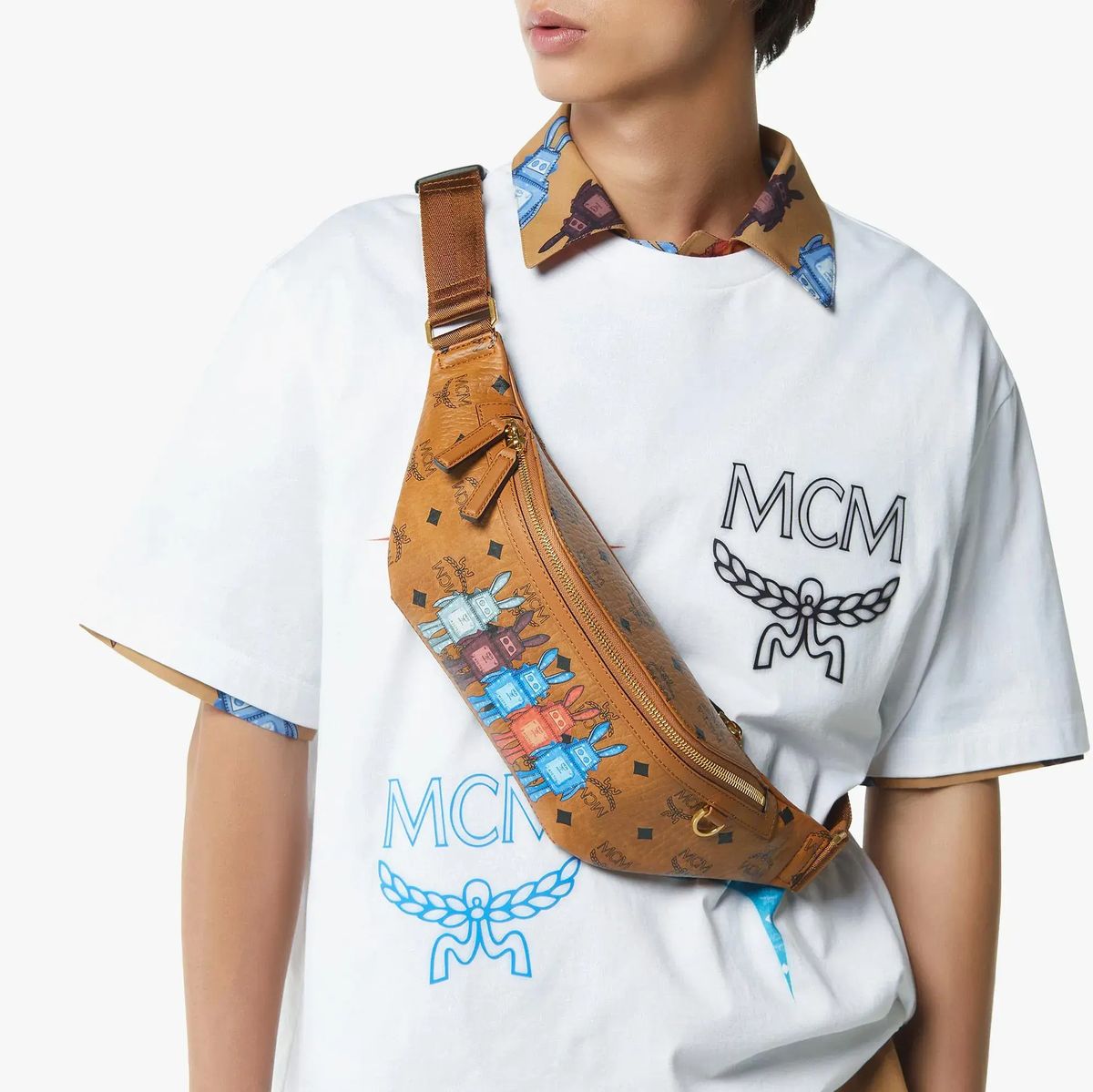 MCM Fursten Gürteltasche Medium