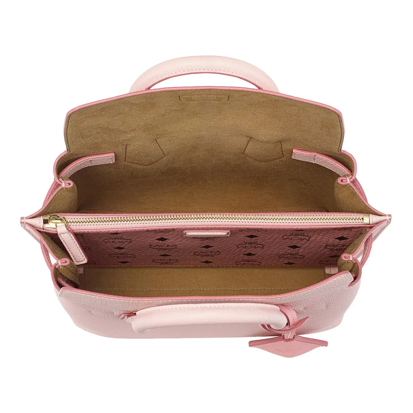 Elegante Leder Handtasche mit Henkel