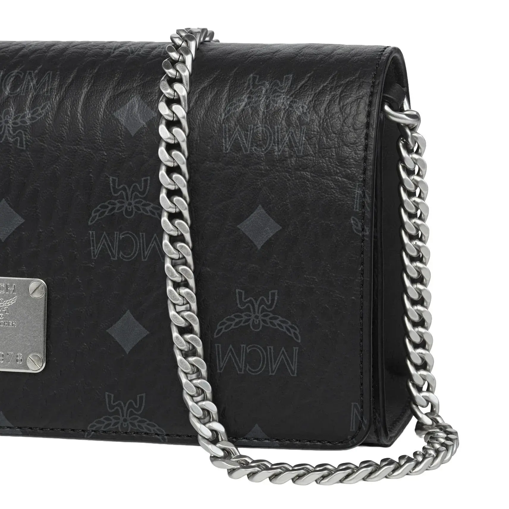 Visetos Leder Brieftasche Crossbody Bag