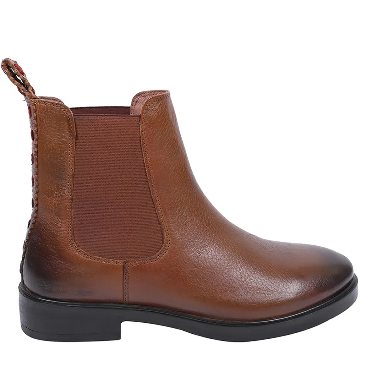 Elegante Chelsea-Stiefeletten aus Leder
