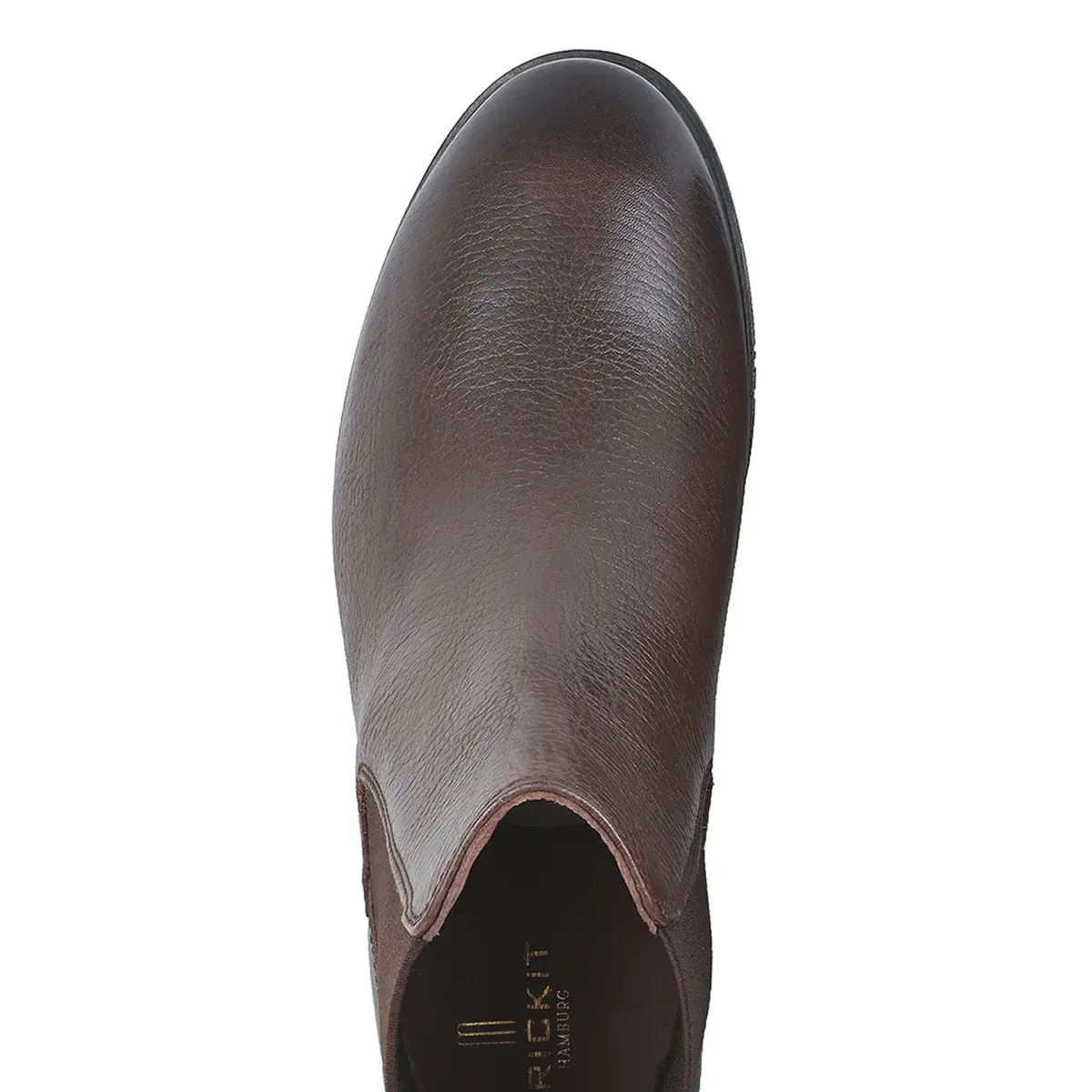 Braune Chelsea Lederstiefeletten
