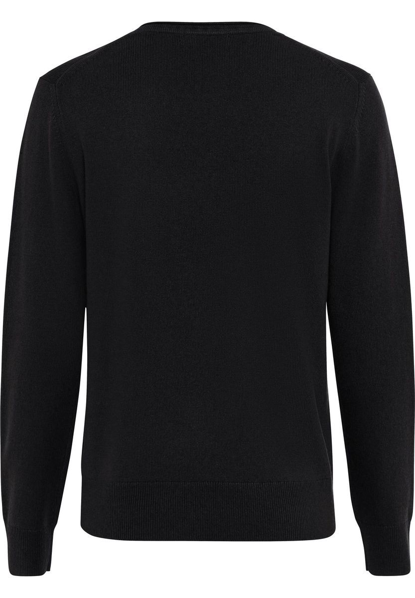 GALERIA Seide-Kaschmir Pullover "Monaco", V-Ausschnitt, für Damen, schwarz, 36