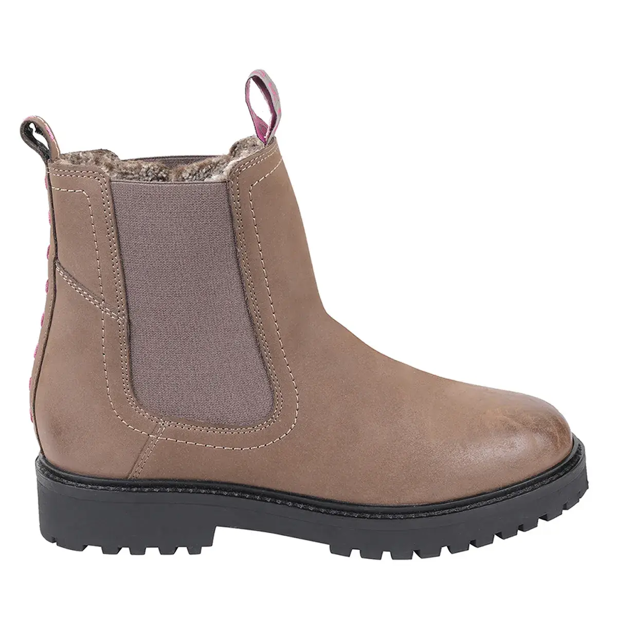 Damen Chelsea Lederstiefeletten