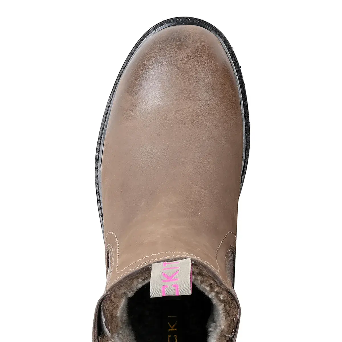 Damen Chelsea Lederstiefeletten