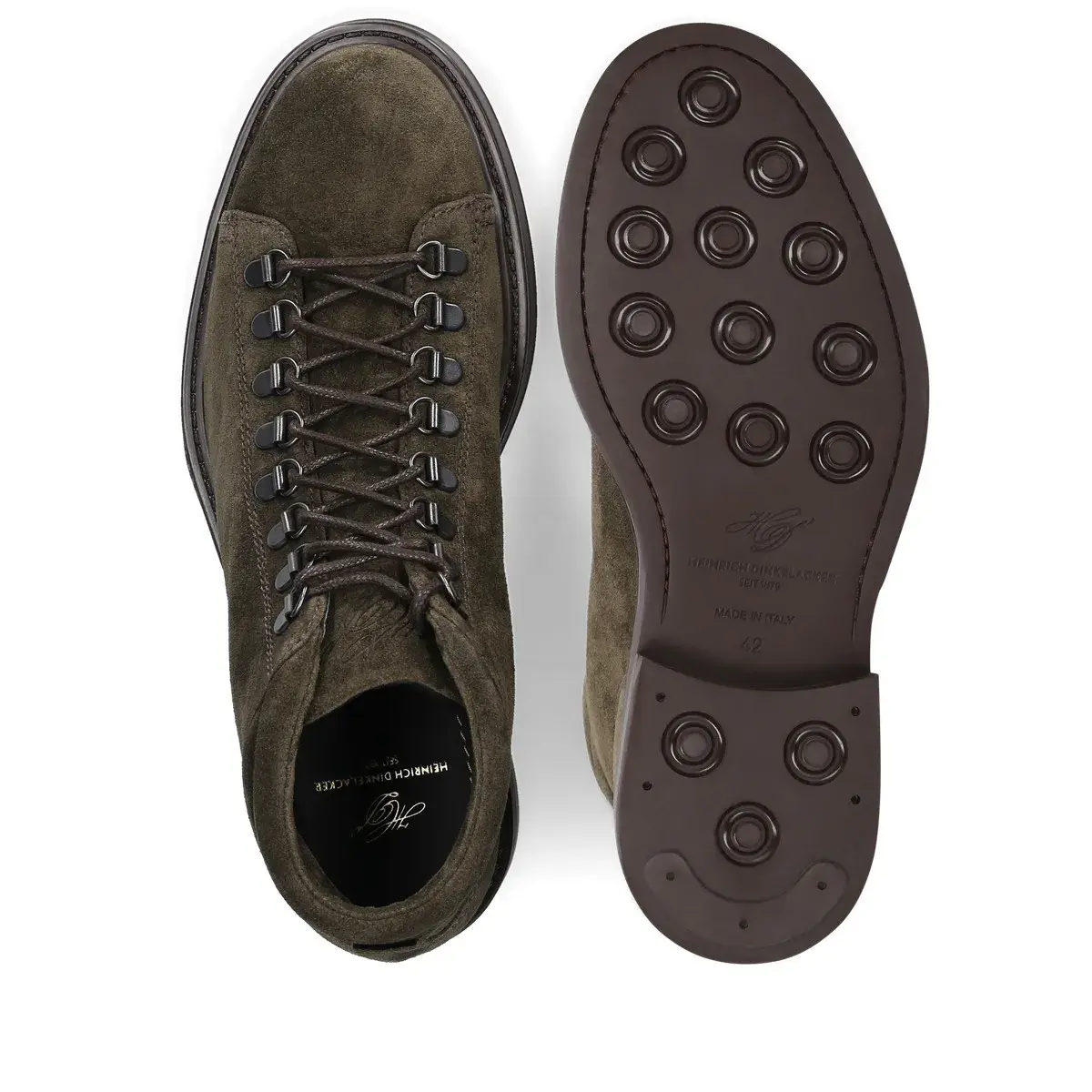 Wanderstiefel aus Wildleder