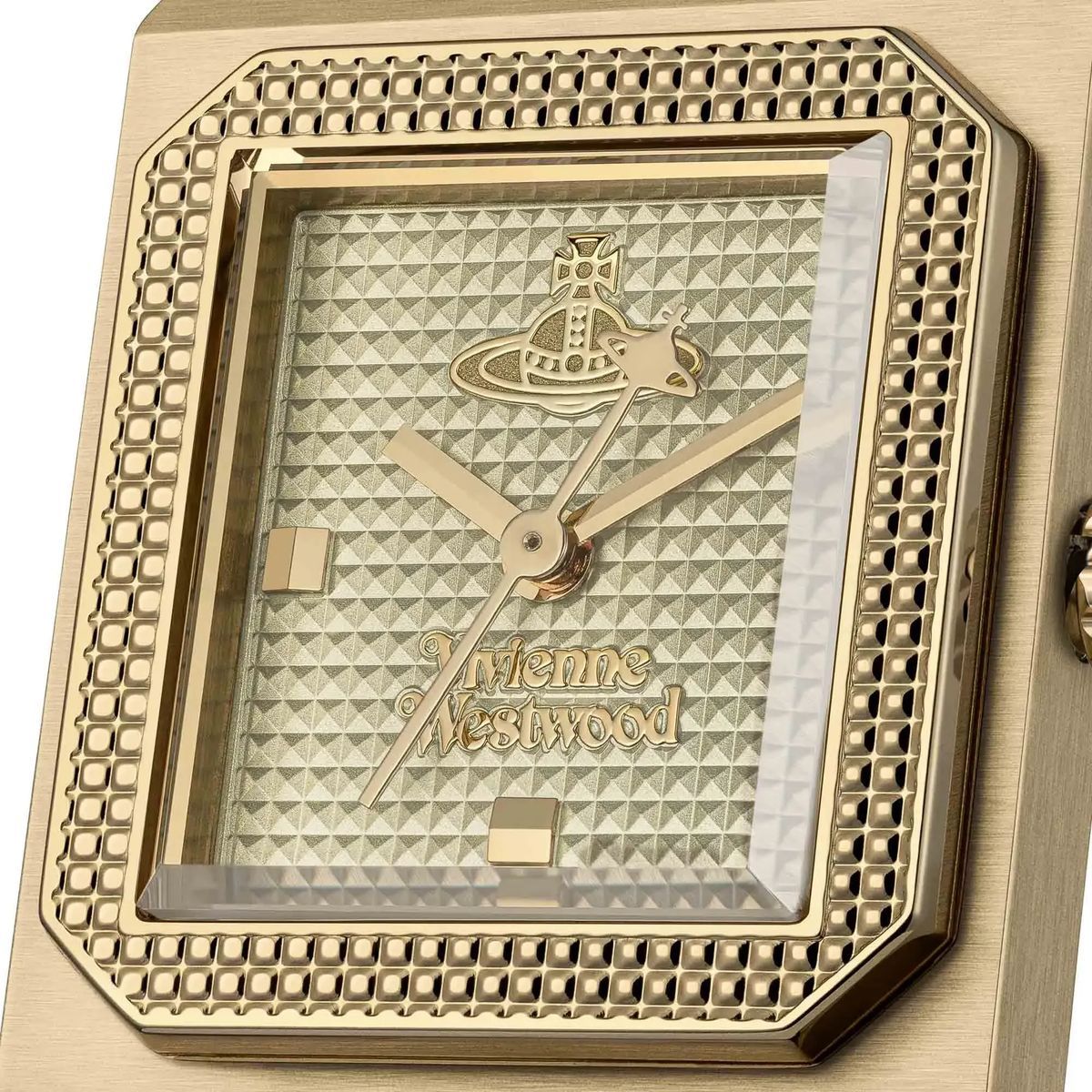Elegante goldfarbene Damenuhr