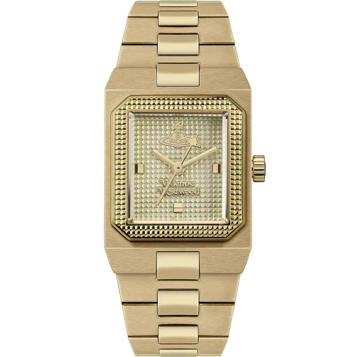 Elegante goldfarbene Damenuhr