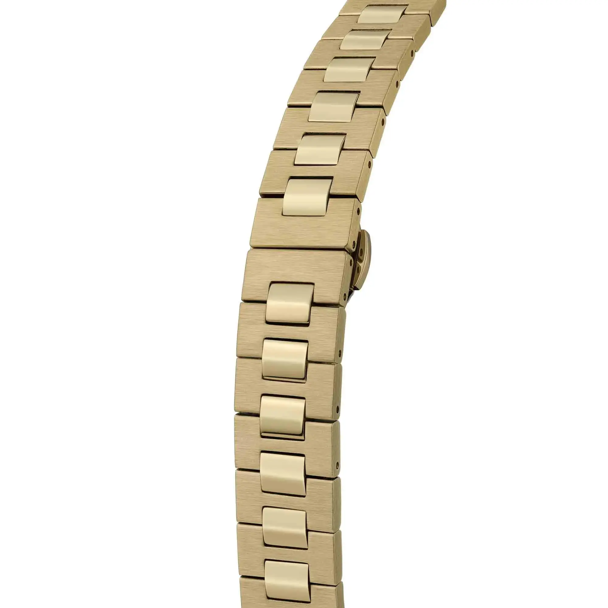 Elegante goldfarbene Damenuhr